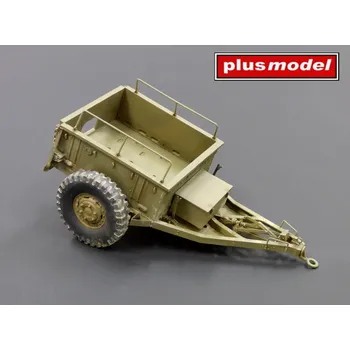 Plastikový model Plusmodel 1/35 US ammunition trailer M10
