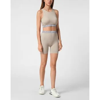 Pánské kraťasy Plein Sport Šortky 21641 Šedá Active Fit XXL