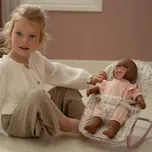 Little Dutch Houpací lehátko pro panenky - Soft Flowers