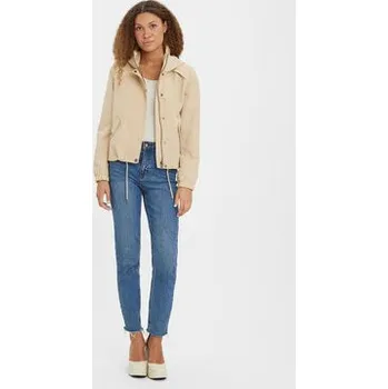 Dámská bunda Vero Moda Bunda pro přechodné období Zoa 10278214 Béžová Regular Fit XS