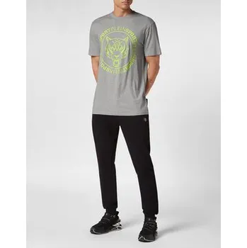 Pánské tričko Plein Sport T-Shirt 7845 Šedá Regular Fit L