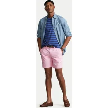 Polo Ralph Lauren Šortky z materiálu 710799213010 Růžová Slim Fit 32