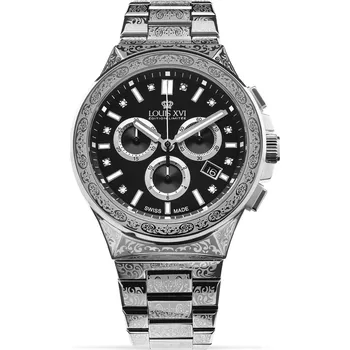 Hodinky Louis XVI LXVI1214 Le Monarque Chronograph 42mm 5ATM