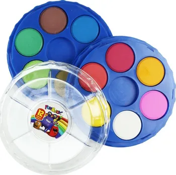 Vodová barva Vodové barvy, akvarely, 12 barev/sada