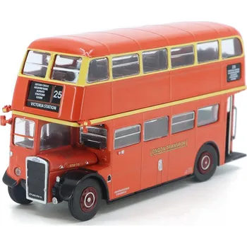 autíčko DeAgostini Leyland RTW 75 1:72 - Kultovní autobusy minulé éry časopis s modelem #5 Leyland RTW-75 - kovový model autobusu 1/72