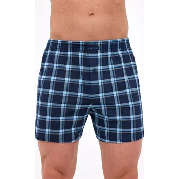 Trenýrky Cornette trenýrky comfort 002/322 - tm. modrá, XL (Pánské bavlněné trenýrky Cornette comfort)