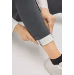 Termolegíny s bílým kožíškem šedé CLARINA YSABEL MORA S