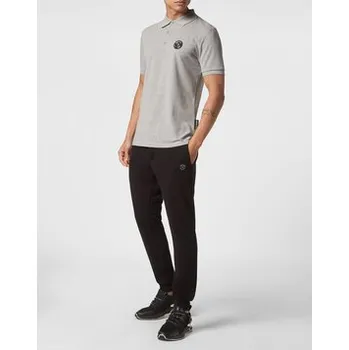 Pánská košile Plein Sport Polokošile 815 Šedá Slim Fit S