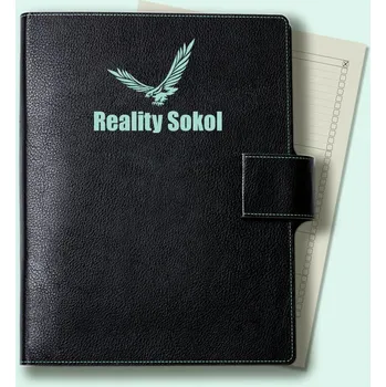 Diář Diář MyFile Mint L - s praktickou mechanikou 14 denní kalendárium – barevný tisk Vodorovný linkovaný