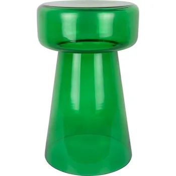 Konferenční stolek Skleněný kulatý odkládací stolek ø 30 cm Corcho – Leitmotiv ID_1815478