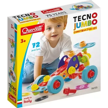 ostatní stavebnice Tecno Jumbo - konstrukční stavebnice (72 ks)