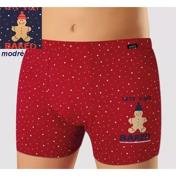 Boxerky Pánské boxerky Andrie PS5948 TMAVĚ MODRÉ vel.XXXL