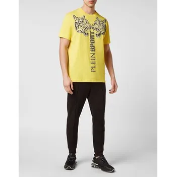 Plein Sport T-Shirt 1317 Žlutá Regular Fit S