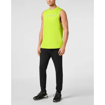 Plein Sport Tank top 22979 Žlutá Regular Fit 4XL