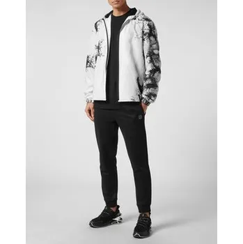 Pánská větrovka Plein Sport Větrovka 553 Bílá Regular Fit XL