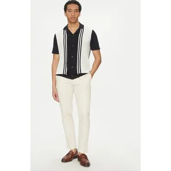 Pánská košile JOOP! Košile 17 JK-13Kamor 30045228 Tmavomodrá Modern Fit L