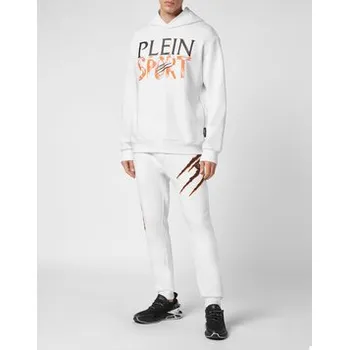 Pánská mikina Plein Sport Mikina 8239 Bílá Regular Fit XXL