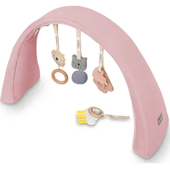 Hrazdička Nastavitelná hrazdička pro miminko s hračkami Sleepee Pink