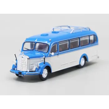 autíčko DeAgostini Mercedes-Benz O 3500 1:72 - Kultovní autobusy minulé éry časopis s modelem #7 Mercedes O-3500 - kovový model auta 1/72