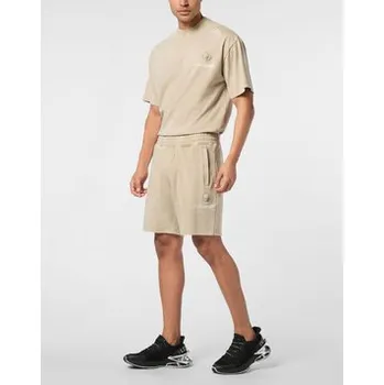 Pánské oblečení Plein Sport Šortky 28075 Béžová Jogger Fit S
