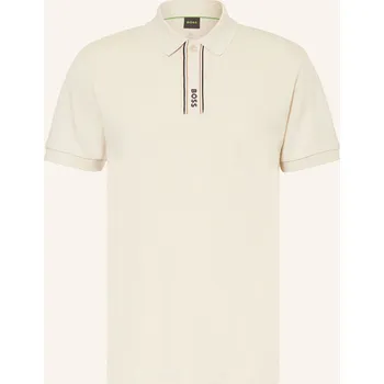Pánská košile Boss Pánská Žerzejová Polokošile Paddy, krémová, L