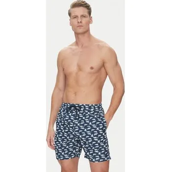 Pánské plavky Paul&Shark Plavecké šortky 25415026 Tmavomodrá Regular Fit 3XL