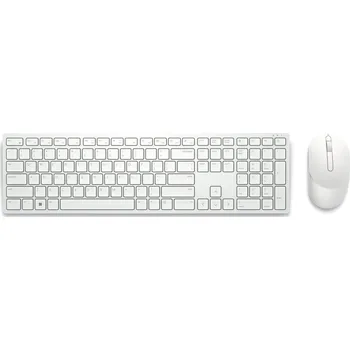 DELL KM5221W bezdrátová klávesnice a myš US/ International (QWERTY) - bílá 580-AKEZ