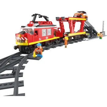 Modelová železnice lupilu® Clippys Stavebnice Železnice 753dílná sada