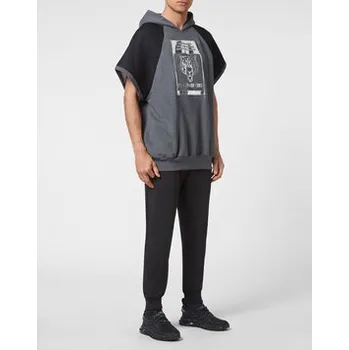 Pánská mikina Plein Sport Mikina 1115 Šedá Regular Fit L