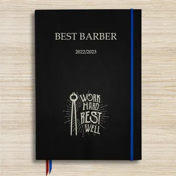 Diář Diář Blackie Professional A4 týdenní - ručně vázaný z italské eko kůže