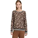 Betty Barclay dámský svetr se vzorem 5323/1598 7873 Hnědá 36