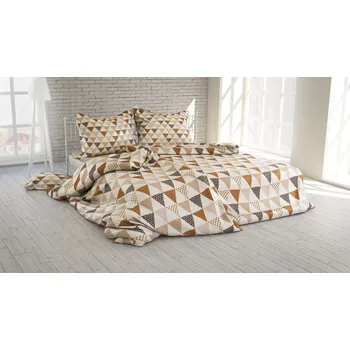 Povlečení Povlečení Lenka béžová bavlna