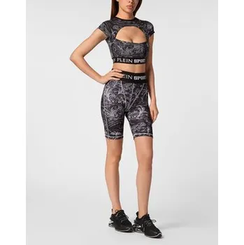 Dámské legíny Plein Sport Legíny 20583 Černá Active Fit S