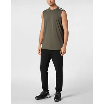 Plein Sport Tank top 10213 Zelená Regular Fit 3XL
