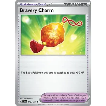 Karetní hra Bravery Charm 173/193 - Paldea Evolved Typ karty: Reverse Holo
