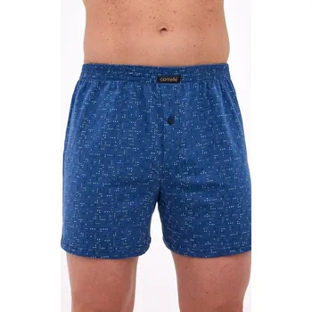 Cornette trenýrky comfort 002/320 - modrá, M (Pánské bavlněné trenýrky Cornette comfort)