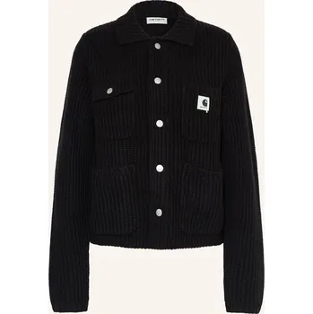 Dámský svetr Carhartt Wip Dámský Pletený Kardigan Michigan, černá, 34