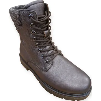 Dámské kozačky Dámské kožené kotníkové boty Comfort 979-21Z hnědý bronz Velikost: 37