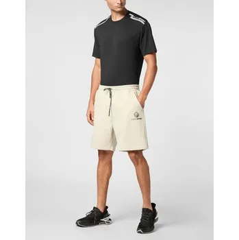 Pánské kraťasy Plein Sport Šortky 22997 Šedá Jogger Fit XL