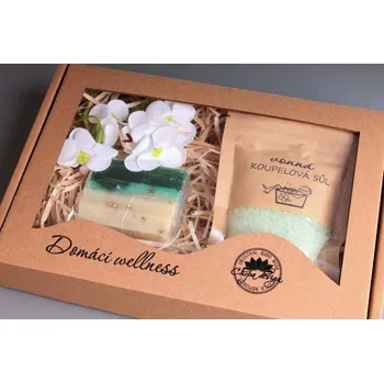 Kosmetická sada Domácí wellness - Mýdlo, antistres