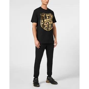 Pánské tričko Plein Sport T-Shirt 13035 Černá Regular Fit S