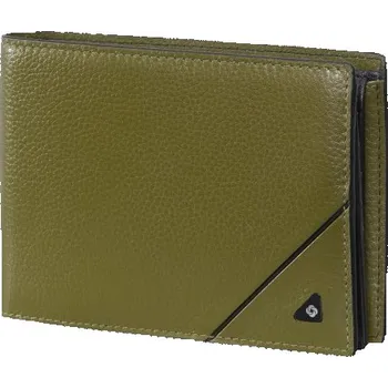 Peněženka Samsonite Edgy SLG pánská peněženka KSO-047, Barva Wasabi/Black 2028