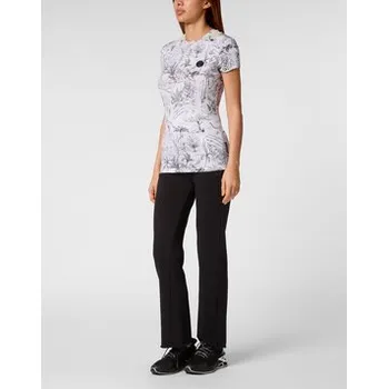 Plein Sport T-Shirt 14225 Bílá Skin Tight Fit M