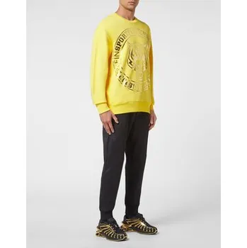 Plein Sport S dlouhým rukávem 473 Žlutá Regular Fit L