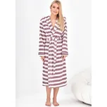 L&L župan dámský 2593 - bílá, XL (Dámský župan s kapucí)