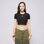 Adidas Tričko Ess Rib Tee Černá 38