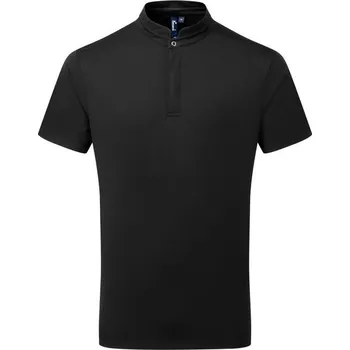 Gastro oděv Premier Workwear Kuchařská polokošile s krátkým rukávem - Černá | L