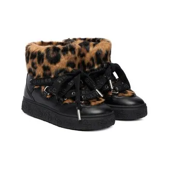 Dámská zimní obuv Guess Sněhule FLFUEK FUR10 Hnědá 38