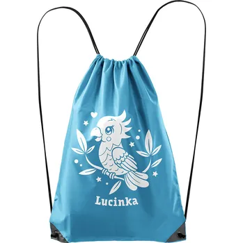 Vak Papoušek se jménem - polyester Barva: Tyrkysová