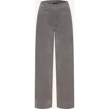 Dámské kalhoty Opus Dámské Manšestrové Kalhoty Mileni, tmavě šedá, 36